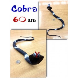 Cobra de goma 60 cm
