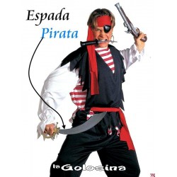 Espada pirata curva 46 cm.