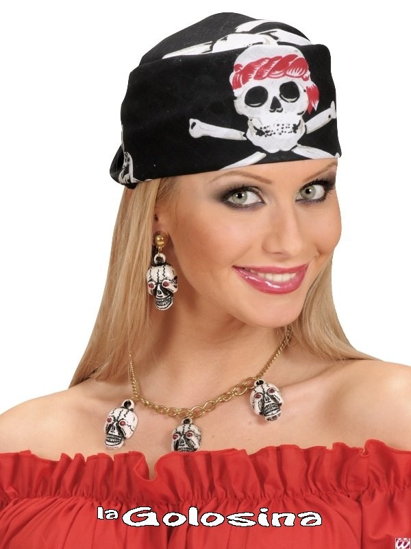 Pañuelo de Pirata con Trenzas