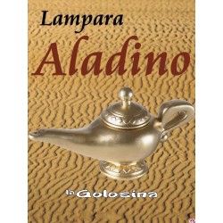 Lampara Aladino dorada