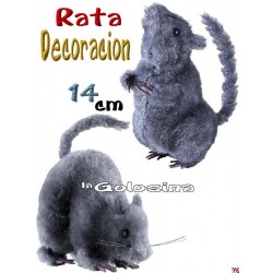 Rata decoracion 14 cm