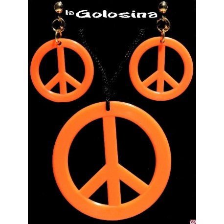 Set Hippie Collar mas pendientes