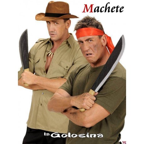 Machete de goma 54 cm