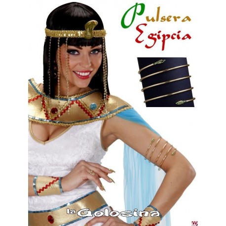 Pulsera alambre Egipcia dorada
