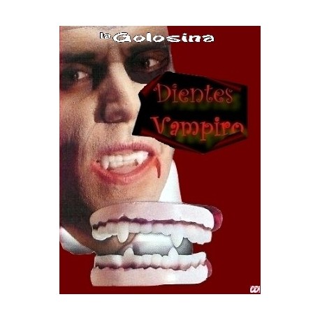 Dentadura dientes vampiro