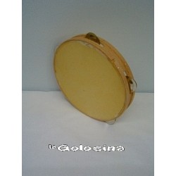 Pandereta de madera
