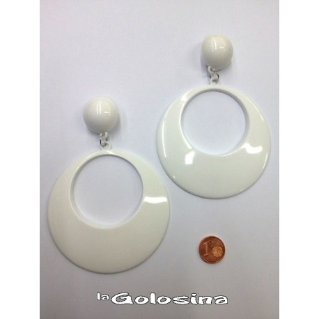 Pendientes de plastico 10,5 cm