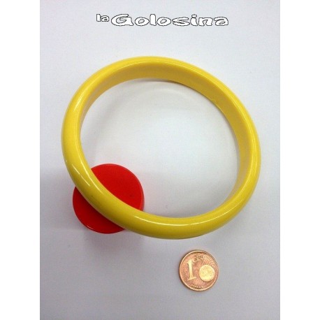 Pulsera plastico 1 cm grosor