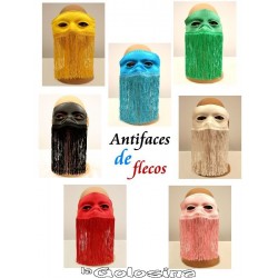 Antifaz de flecos