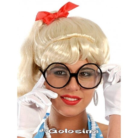 Gafas negras de secretaria