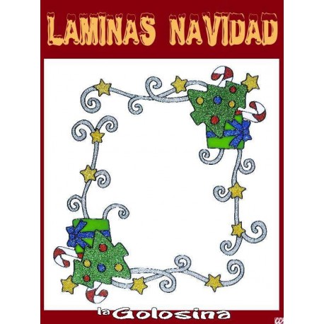 Lamina Navidad n1 Decoracion ventanas, espejos