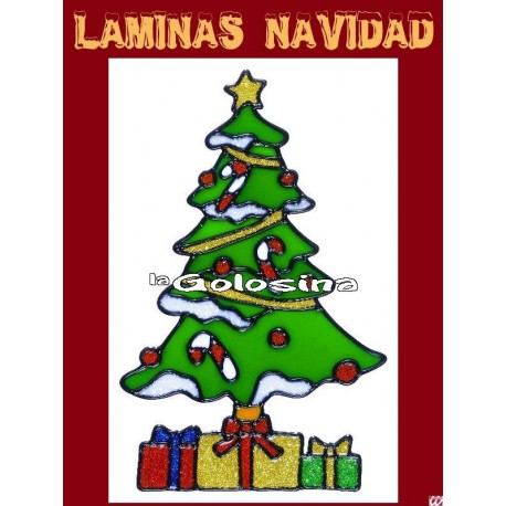 Lamina Navidad n2 Decoracion ventanas, espejos