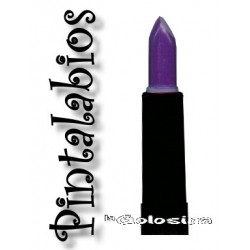 Maquillaje: Pintalabios morado