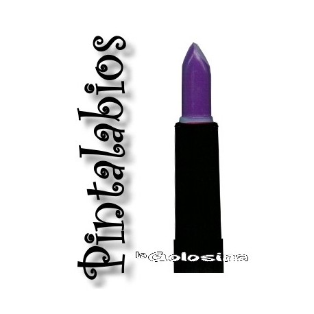 Maquillaje: Pintalabios morado