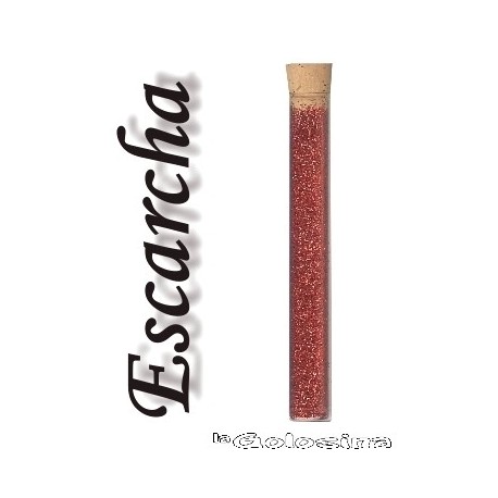 Tubo Cristal: Polvo Purpurina Escarcha