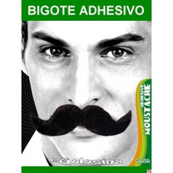 Bigote adhesivo de pelo n19