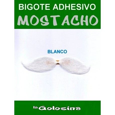 Bigote adhesivo mostacho