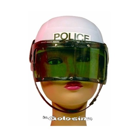 Casco policia antidisturbios