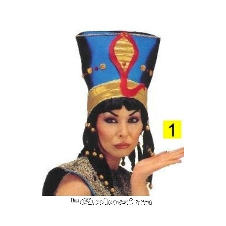 Gorro Cleopatra de tela