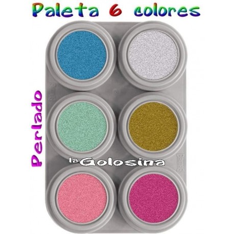 Maquillaje al Agua PEARL Pure Paleta Grimas