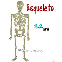 Esqueleto plastico 32 cm.