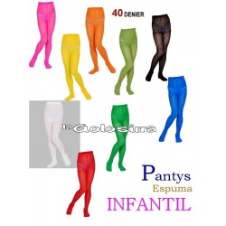 Pantys Espuma INFANTIL - 40 Denier.