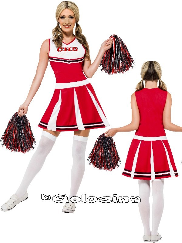 Disfraz animadora cheerleader sexy - CASA ESPADA