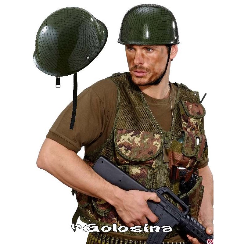 Casco Militar con malla - La Golosina