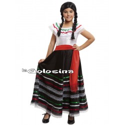 Disfraz Inf. Niña: Mexicana (mejicana)