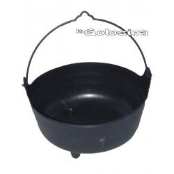 Caldero negro 38 cm diametro (Witch's cauldron)