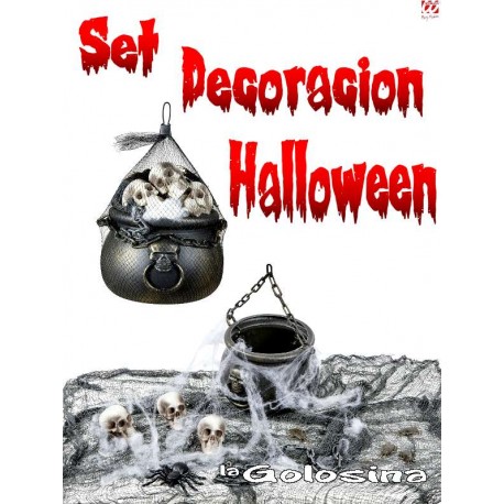 Set Decorativo Halloween.