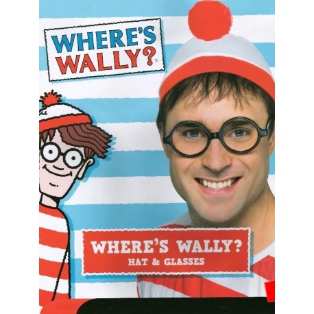 Gorro + Gafas "Donde esta Wally"