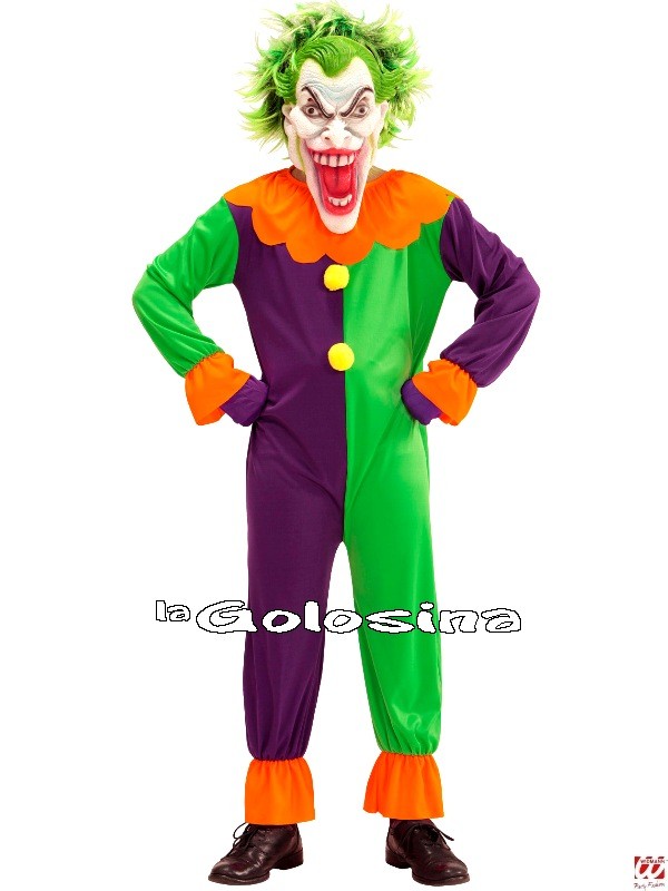 Disfraz Niño Payaso Asesino, Joker Maligno para category_name joker niño Disfraz Niño Payaso Asesino, Joker Maligno para category_name