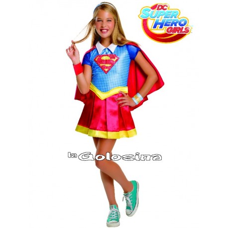 Disfraz Niña: SuperGirl Deluxe - LICENCIA