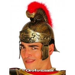 Casco Romano dorado