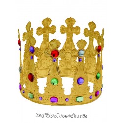 Corona Dorada Metal Alta