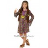 Disfraz Niña: Hippie. 3