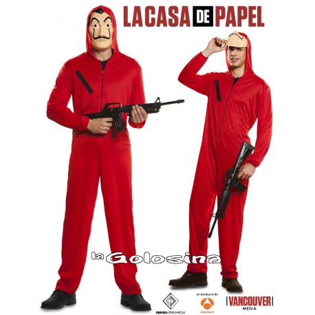 Disfraz La Casa de Papel (LICENCIA).