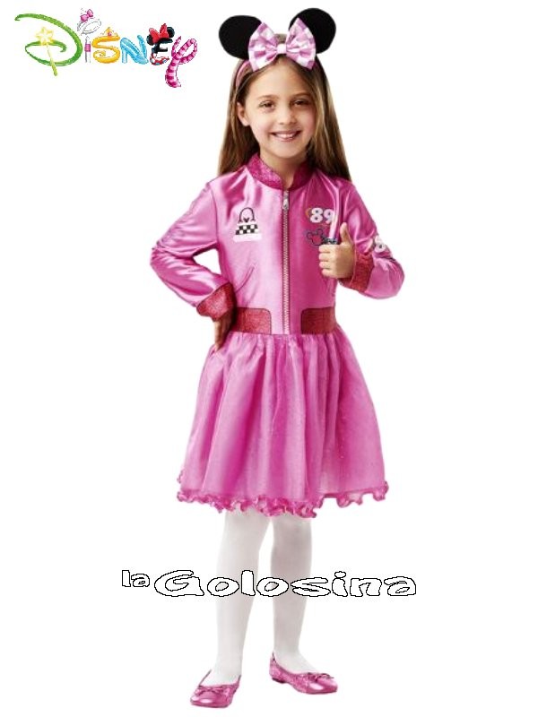 Disfraz Ni a Minnie Mouse Carreras LICENCIA DISNEY. para categ