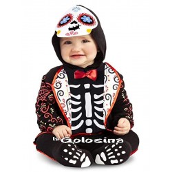 Disfraz Niño: Calavera Mexicana (mejicana)