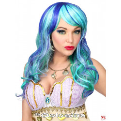 Peluca azul Dream Leia