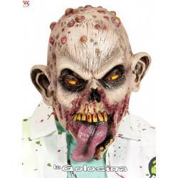 Mascara Zombie con lengua fuera