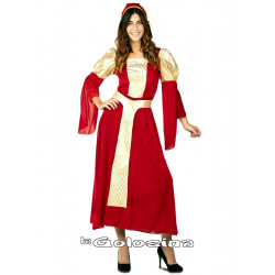 Disfraz Dama medieval