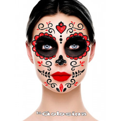 Adhesivos con glitter Catrina