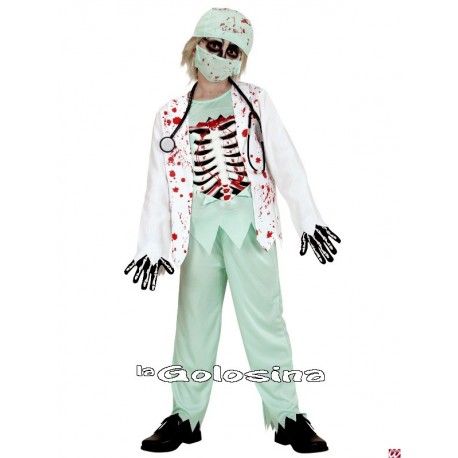 Disfraz Inf. Nino Doctor Zombie