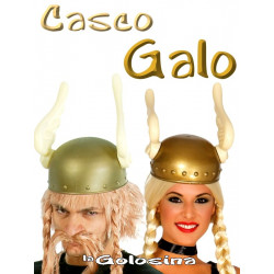 Casco Galo con alas