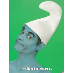 Gorro pitufo blanco