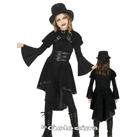 Disfraz Niña: Gothic Girl Black.