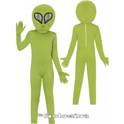 Disfraz Niño: Alien Verde.