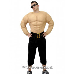 Forzudo, camiseta musculos.